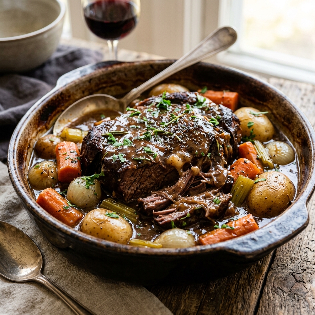 Slow Cooker Pot Roast Slow Cooker Pot Roast